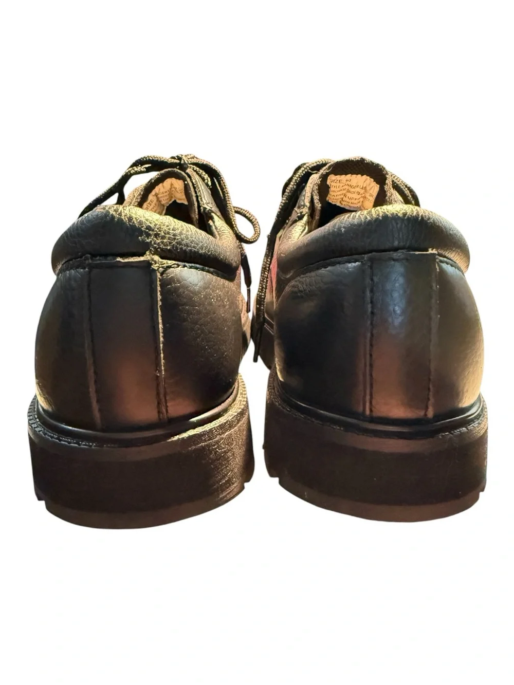 Chinook Manager Leather Work Shoes Men’s Size 10 Black Read Preowned